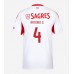 Benfica Antonio Silva #4 Tredjedrakt 2025-26 Korte ermer